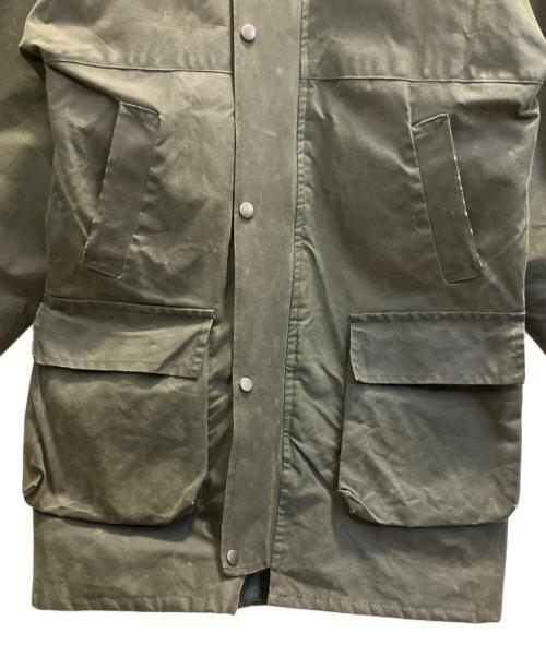 country leisure wear（カントリーレジャーウェア）country leisure wear (カントリーレジャーウェア) オイルジャケット グリーン サイズ:Ｓの古着・服飾アイテム