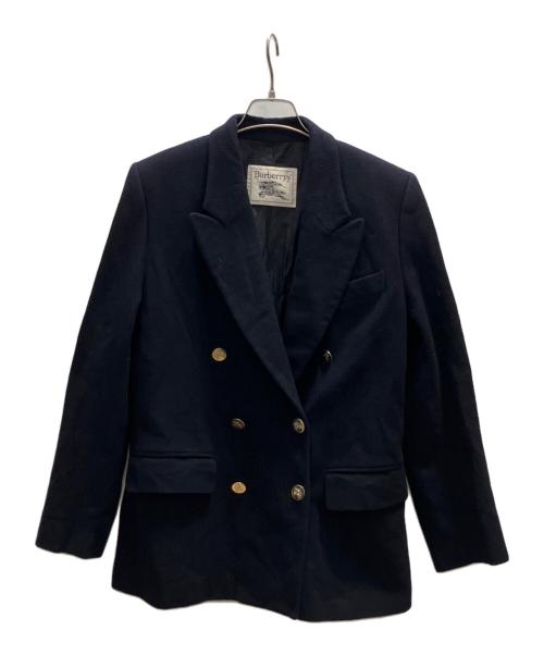 Burberry's（バーバリー）Burberry's (バーバリー) ダブルジャケット ネイビー サイズ:表記無の古着・服飾アイテム
