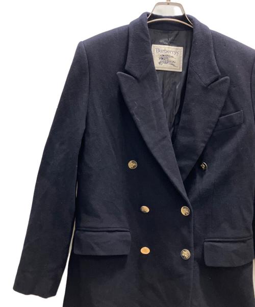 Burberry's（バーバリー）Burberry's (バーバリー) ダブルジャケット ネイビー サイズ:表記無の古着・服飾アイテム