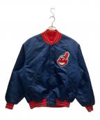 ）の古着「スタジャン　マジェスティックインディアンス」｜ブルー×レッド