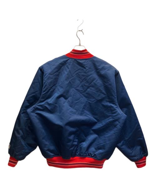 STARTER（スターター）STARTER (スターター) スタジャン　マジェスティックインディアンス ブルー×レッド サイズ:Ｌの古着・服飾アイテム