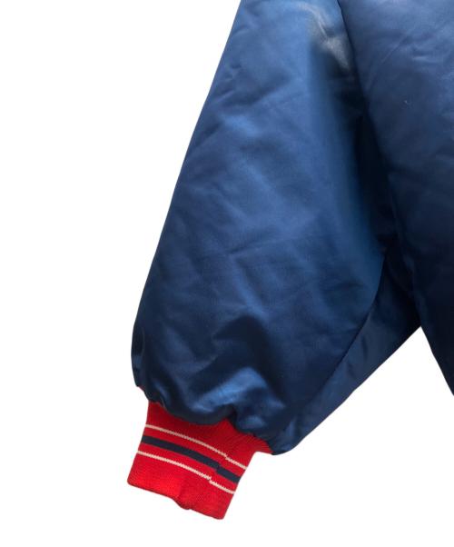 STARTER（スターター）STARTER (スターター) スタジャン　マジェスティックインディアンス ブルー×レッド サイズ:Ｌの古着・服飾アイテム