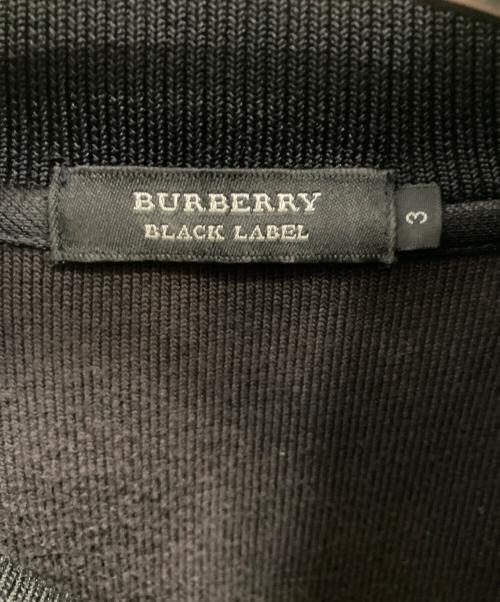 BURBERRY BLACK LABEL（バーバリーブラックレーベル）BURBERRY BLACK LABEL (バーバリーブラックレーベル) トラックジャケット ブラック サイズ:３の古着・服飾アイテム