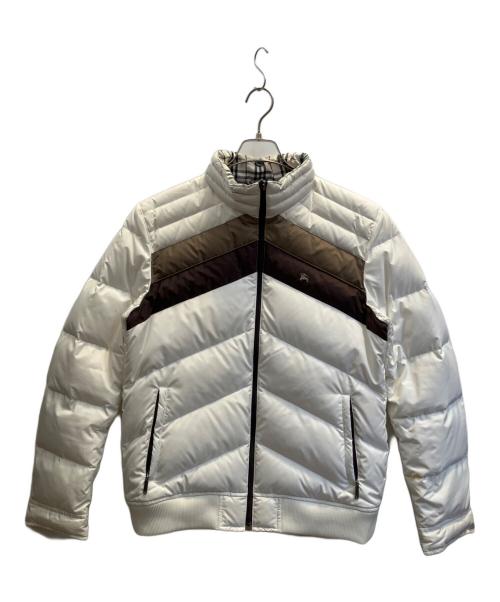 BURBERRY BLACK LABEL（バーバリーブラックレーベル）BURBERRY BLACK LABEL (バーバリーブラックレーベル) ダウンジャケット ホワイト サイズ:Ｌの古着・服飾アイテム