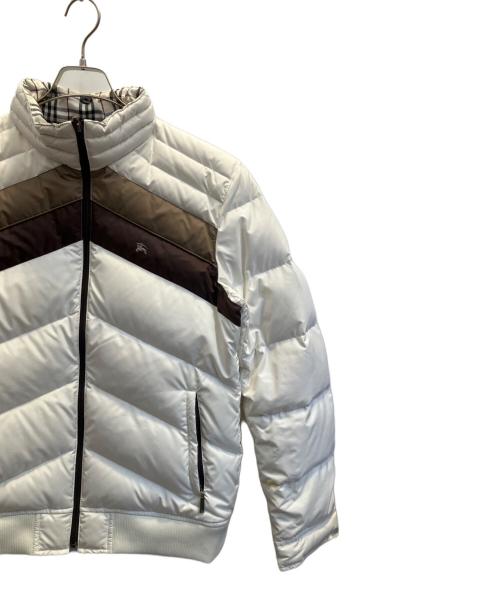 BURBERRY BLACK LABEL（バーバリーブラックレーベル）BURBERRY BLACK LABEL (バーバリーブラックレーベル) ダウンジャケット ホワイト サイズ:Ｌの古着・服飾アイテム