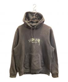 stussy（ステューシー）の古着「パーカー」｜ブラック
