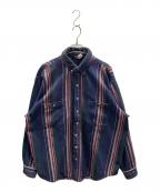 OSH KOSHオシュコシュ）の古着「長袖シャツ」｜ネイビー
