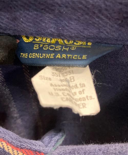 OSH KOSH（オシュコシュ）OSH KOSH (オシュコシュ) 長袖シャツ ネイビー サイズ:不明（破れで読めず）の古着・服飾アイテム