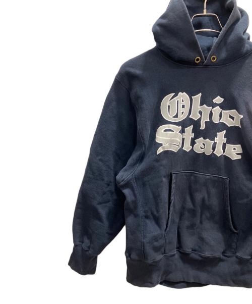 Champion REVERSE WEAVE（チャンピオン リバース ウィーブ）Champion REVERSE WEAVE (チャンピオン リバース ウィーブ) 80s Ohio stateプルオーバーパーカー ネイビー サイズ:Ｌの古着・服飾アイテム