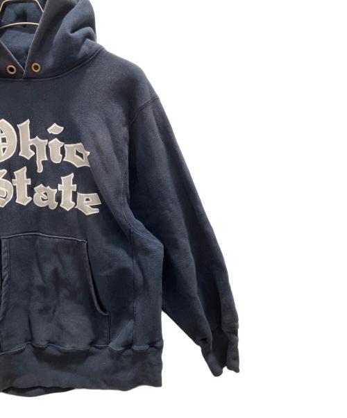 Champion REVERSE WEAVE（チャンピオン リバース ウィーブ）Champion REVERSE WEAVE (チャンピオン リバース ウィーブ) 80s Ohio stateプルオーバーパーカー ネイビー サイズ:Ｌの古着・服飾アイテム