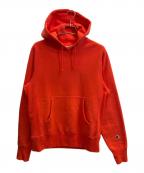 Champion REVERSE WEAVEチャンピオン リバース ウィーブ）の古着「プルオーバーパーカー」｜オレンジ