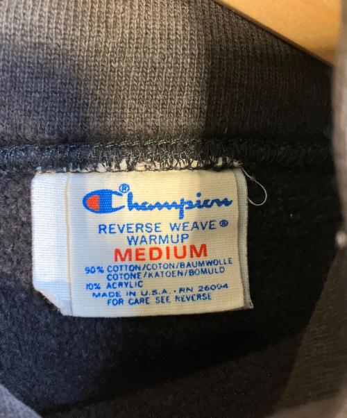 Champion REVERSE WEAVE（チャンピオン リバース ウィーブ）Champion REVERSE WEAVE (チャンピオン リバース ウィーブ) 80s WMAプルオーバーパーカー ブラック サイズ:Мの古着・服飾アイテム
