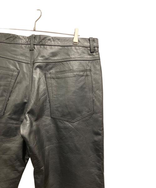 63 leathers（ロクサン レザーズ）63 leathers (ロクサン レザーズ) オールレザーパンツ ブラック サイズ:Мの古着・服飾アイテム