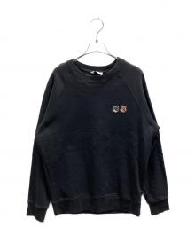 maison kitsune（メゾンキツネ）の古着「スウェット」｜ブラック