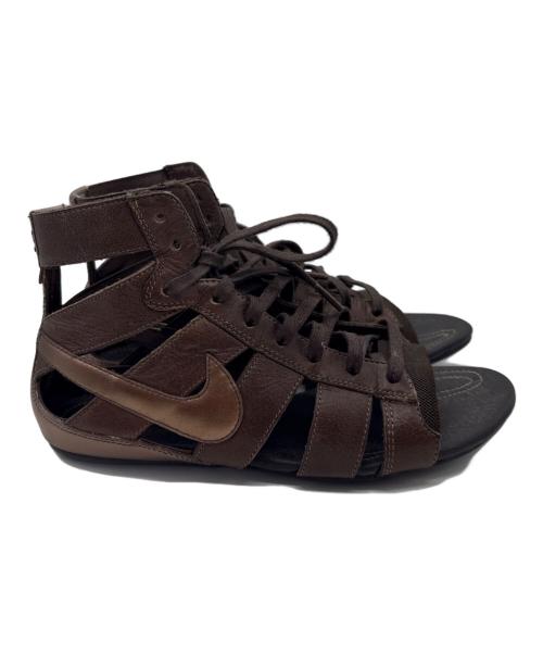 NIKE（ナイキ）NIKE (ナイキ) グラディエーターサンダル ブラウン サイズ:24cmの古着・服飾アイテム