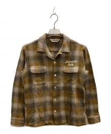 STANDARD CALIFORNIA（スタンダードカリフォルニア）の古着「Wool Check Shirt」｜ブラウン