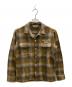 STANDARD CALIFORNIA（スタンダードカリフォルニア）の古着「Wool Check Shirt」｜ブラウン
