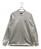 SUPREMEシュプリーム）の古着「Small Box Tee L/S」｜ホワイト
