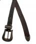 VINTAGE WORKS (ヴィンテージワークス) Leather belt 7Hole レザーベルト 7ホール 茶芯 ブラック×ブラウン サイズ:27/69：30000円