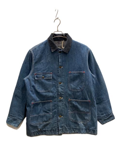 Sears（シアーズ）Sears (シアーズ) 70s　デニムカバーオール インディゴ サイズ:Lの古着・服飾アイテム