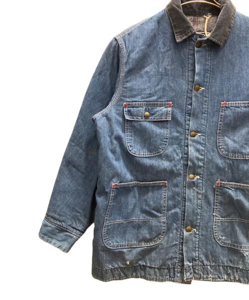 Sears（シアーズ）Sears (シアーズ) 70s　デニムカバーオール インディゴ サイズ:Lの古着・服飾アイテム
