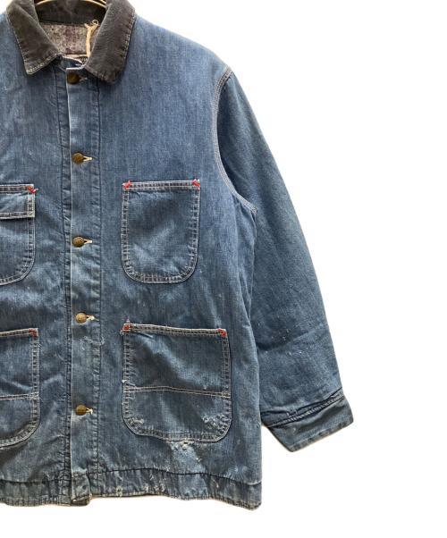 Sears（シアーズ）Sears (シアーズ) 70s　デニムカバーオール インディゴ サイズ:Lの古着・服飾アイテム