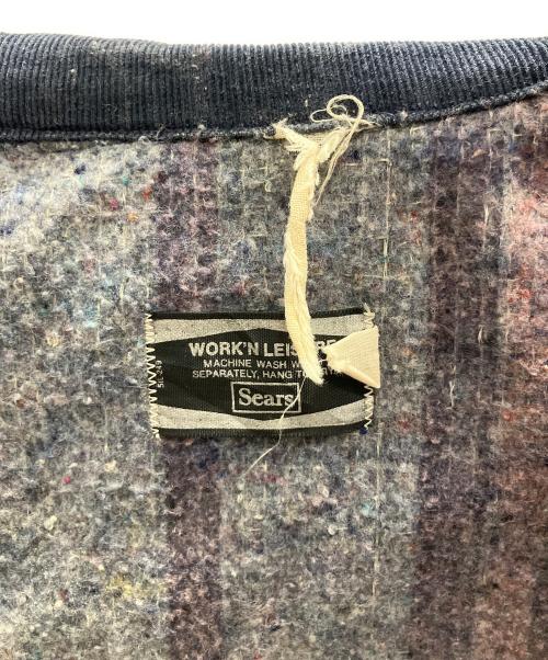 Sears（シアーズ）Sears (シアーズ) 70s　デニムカバーオール インディゴ サイズ:Lの古着・服飾アイテム