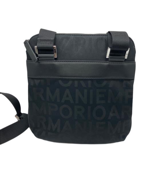 EMPORIO ARMANI（エンポリオ アルマーニ）EMPORIO ARMANI (エンポリオ アルマーニ) ショルダーバッグ ブラックの古着・服飾アイテム