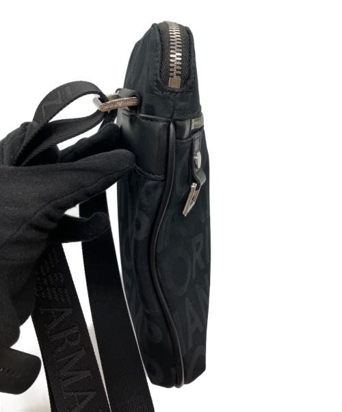 EMPORIO ARMANI（エンポリオ アルマーニ）EMPORIO ARMANI (エンポリオ アルマーニ) ショルダーバッグ ブラックの古着・服飾アイテム