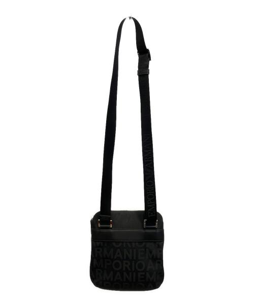 EMPORIO ARMANI（エンポリオ アルマーニ）EMPORIO ARMANI (エンポリオ アルマーニ) ショルダーバッグ ブラックの古着・服飾アイテム