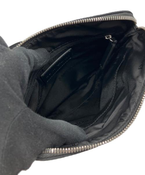 EMPORIO ARMANI（エンポリオ アルマーニ）EMPORIO ARMANI (エンポリオ アルマーニ) ショルダーバッグ ブラックの古着・服飾アイテム