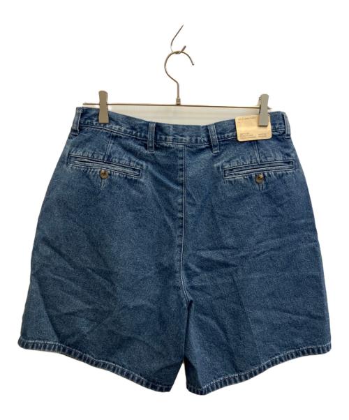 Eddie Bauer（エディーバウアー）Eddie Bauer (エディーバウアー) 90'sデニムハーフパンツ インディゴ サイズ:W34 未使用品の古着・服飾アイテム