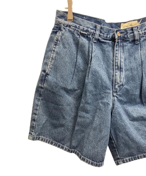 Eddie Bauer（エディーバウアー）Eddie Bauer (エディーバウアー) 90'sデニムハーフパンツ インディゴ サイズ:W34 未使用品の古着・服飾アイテム
