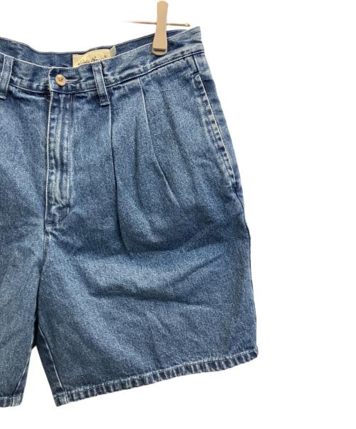 Eddie Bauer（エディーバウアー）Eddie Bauer (エディーバウアー) 90'sデニムハーフパンツ インディゴ サイズ:W34 未使用品の古着・服飾アイテム