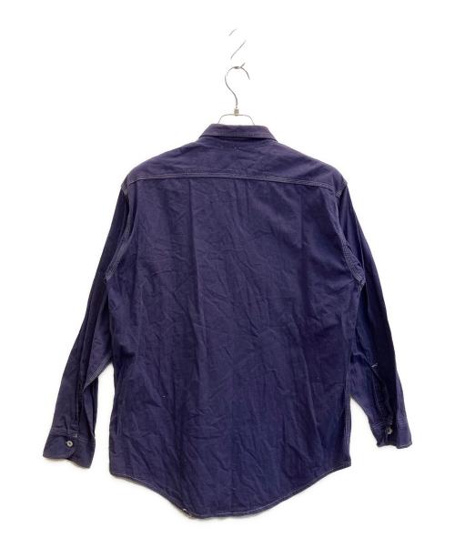 big mac（ビッグマック）big mac (ビッグマック) 80's長袖シャツ ネイビー サイズ:フリーの古着・服飾アイテム
