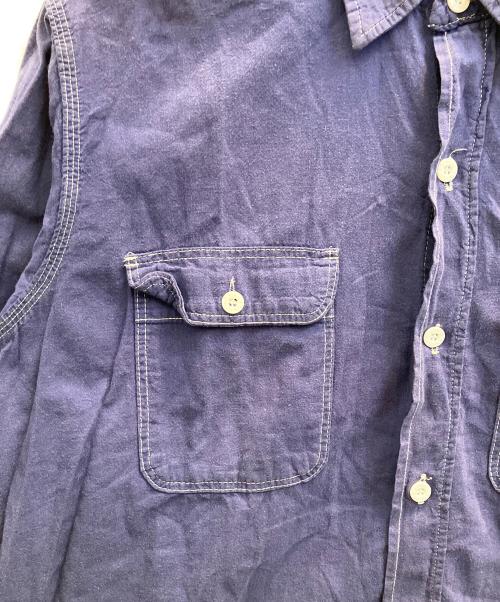 big mac（ビッグマック）big mac (ビッグマック) 80's長袖シャツ ネイビー サイズ:フリーの古着・服飾アイテム