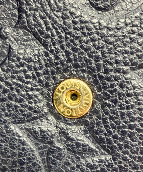 LOUIS VUITTON（ルイ ヴィトン）LOUIS VUITTON (ルイ ヴィトン) モノグラムアンプラント　マリーヌルージュ ポルトフォイユヴィクトリーヌ ネイビーの古着・服飾アイテム