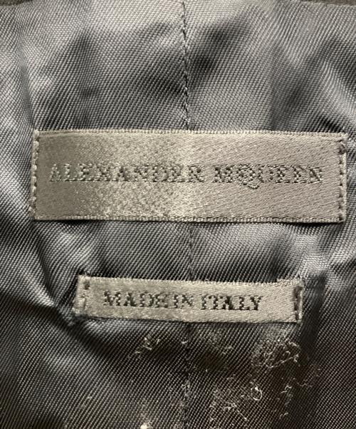 ALEXANDER McQUEEN（アレキサンダーマックイーン）ALEXANDER McQUEEN (アレキサンダーマックイーン) ジレ ブラック サイズ:44の古着・服飾アイテム