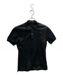 ALEXANDER McQUEEN（アレキサンダーマックイーン）の古着「ヘンリーネックカットソー」｜ブラック