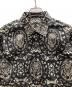 中古・古着 ALEXANDER McQUEEN (アレキサンダーマックイーン) スカルパターンシャツ ブラック サイズ:52：25000円