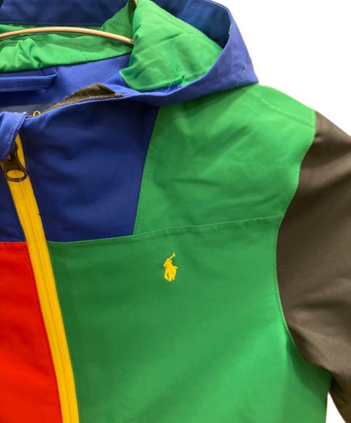 POLO RALPH LAUREN（ポロ・ラルフローレン）POLO RALPH LAUREN (ポロ・ラルフローレン) P-Layer1 ウォーターリペラントフーデッドジャケット マルチカラー サイズ:130cmの古着・服飾アイテム