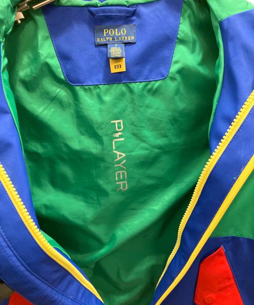 POLO RALPH LAUREN（ポロ・ラルフローレン）POLO RALPH LAUREN (ポロ・ラルフローレン) P-Layer1 ウォーターリペラントフーデッドジャケット マルチカラー サイズ:130cmの古着・服飾アイテム