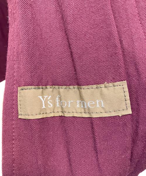 Y's for men（ワイズフォーメン）Y's for men (ワイズフォーメン) スイングトップ　茶タグ パープル サイズ:表記無の古着・服飾アイテム