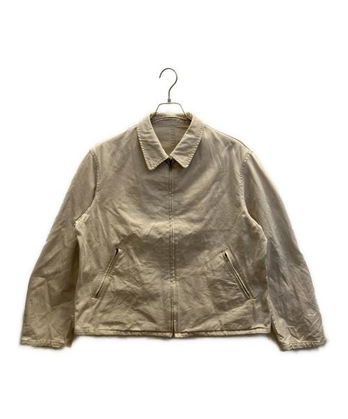 Y's for men（ワイズフォーメン）Y's for men (ワイズフォーメン) ジップアップジャケット　茶タグ ベージュ サイズ:Мの古着・服飾アイテム