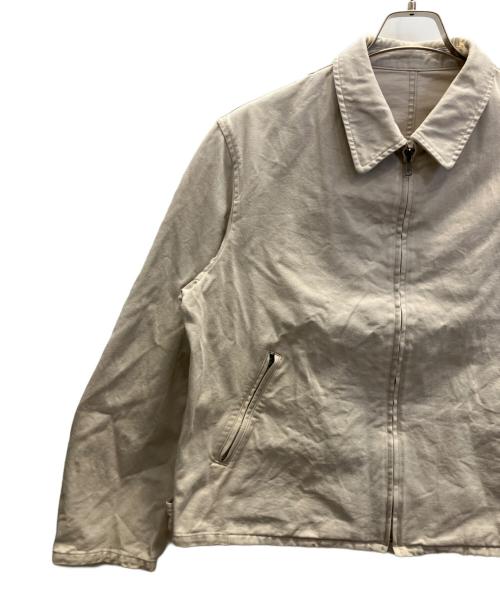 Y's for men（ワイズフォーメン）Y's for men (ワイズフォーメン) ジップアップジャケット　茶タグ ベージュ サイズ:Мの古着・服飾アイテム