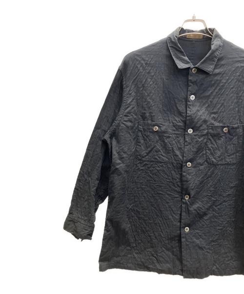Y's for men（ワイズフォーメン）Y's for men (ワイズフォーメン) 長袖シャツ　茶タグ ブラック サイズ:表記無の古着・服飾アイテム