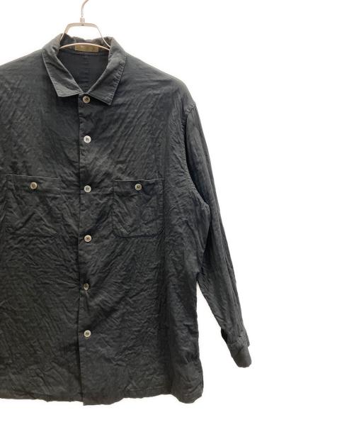 Y's for men（ワイズフォーメン）Y's for men (ワイズフォーメン) 長袖シャツ　茶タグ ブラック サイズ:表記無の古着・服飾アイテム