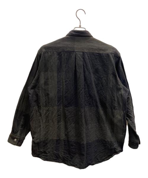 COMME des GARCONS HOMME（コムデギャルソン オム）COMME des GARCONS HOMME (コムデギャルソン オム) 長袖シャツ　90's前期 ブラック サイズ:表記無の古着・服飾アイテム