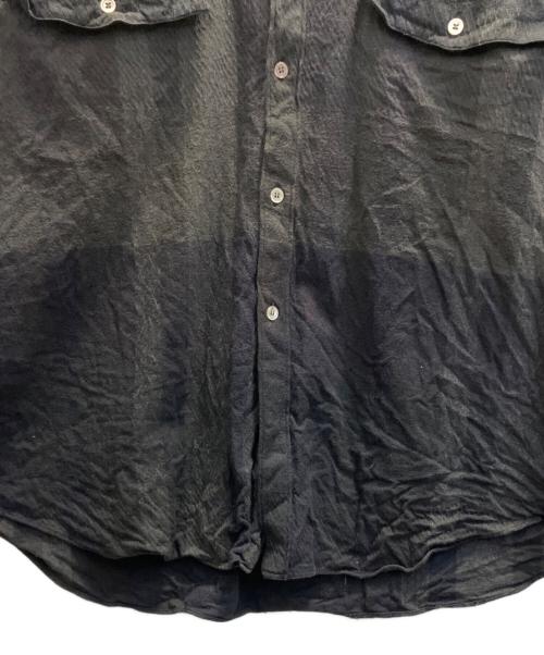 COMME des GARCONS HOMME（コムデギャルソン オム）COMME des GARCONS HOMME (コムデギャルソン オム) 長袖シャツ　90's前期 ブラック サイズ:表記無の古着・服飾アイテム