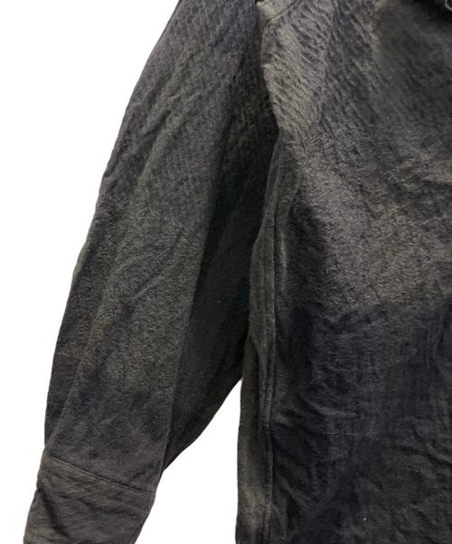 COMME des GARCONS HOMME（コムデギャルソン オム）COMME des GARCONS HOMME (コムデギャルソン オム) 長袖シャツ　90's前期 ブラック サイズ:表記無の古着・服飾アイテム